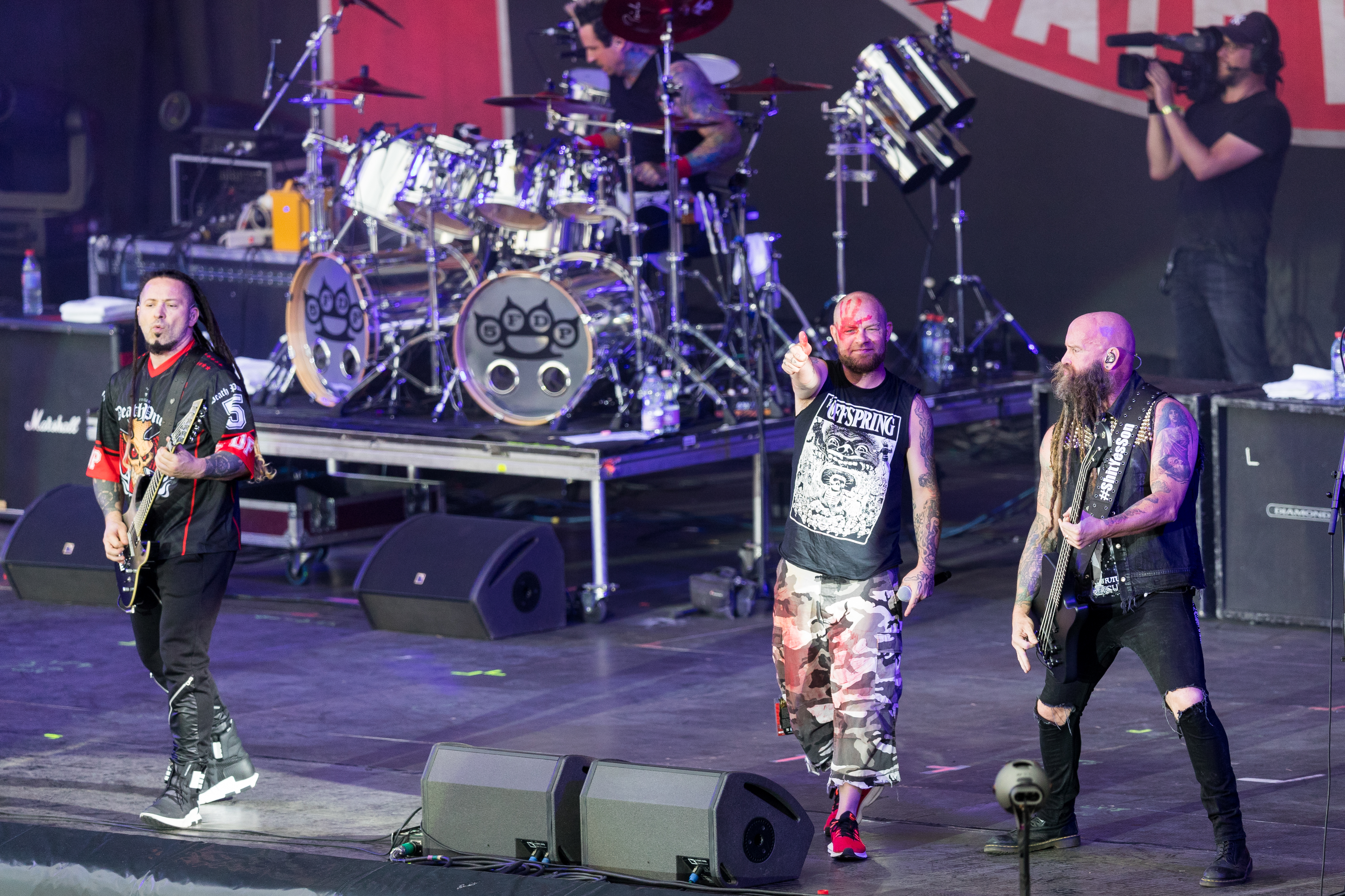 Five Finger Death Punch live on tour